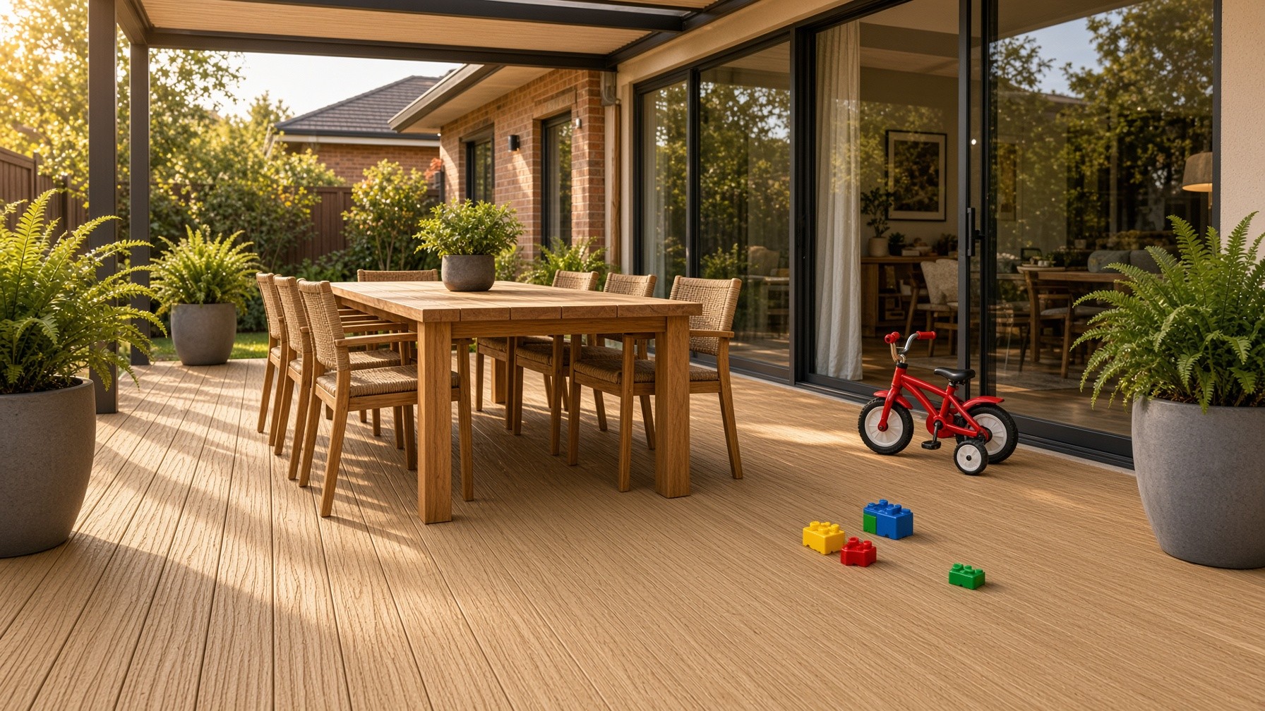 Maple WPC deck